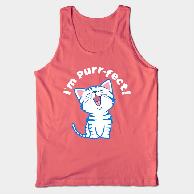 Purr-fect Tank Top by machmigo